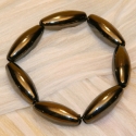 Armband elypse grau
