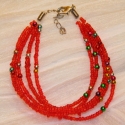 Armband microperl rot