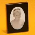 Fotorahmen 3.5x5cm schwarz