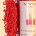 Dekosteine rot