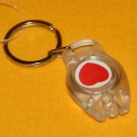 Schlüsselanhänger LED-Lampe weiss