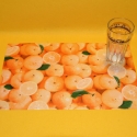 Tischset  44x28cm Fotodruck Orange