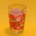 Trinkglas Decor Erdbeeren 0.20dL